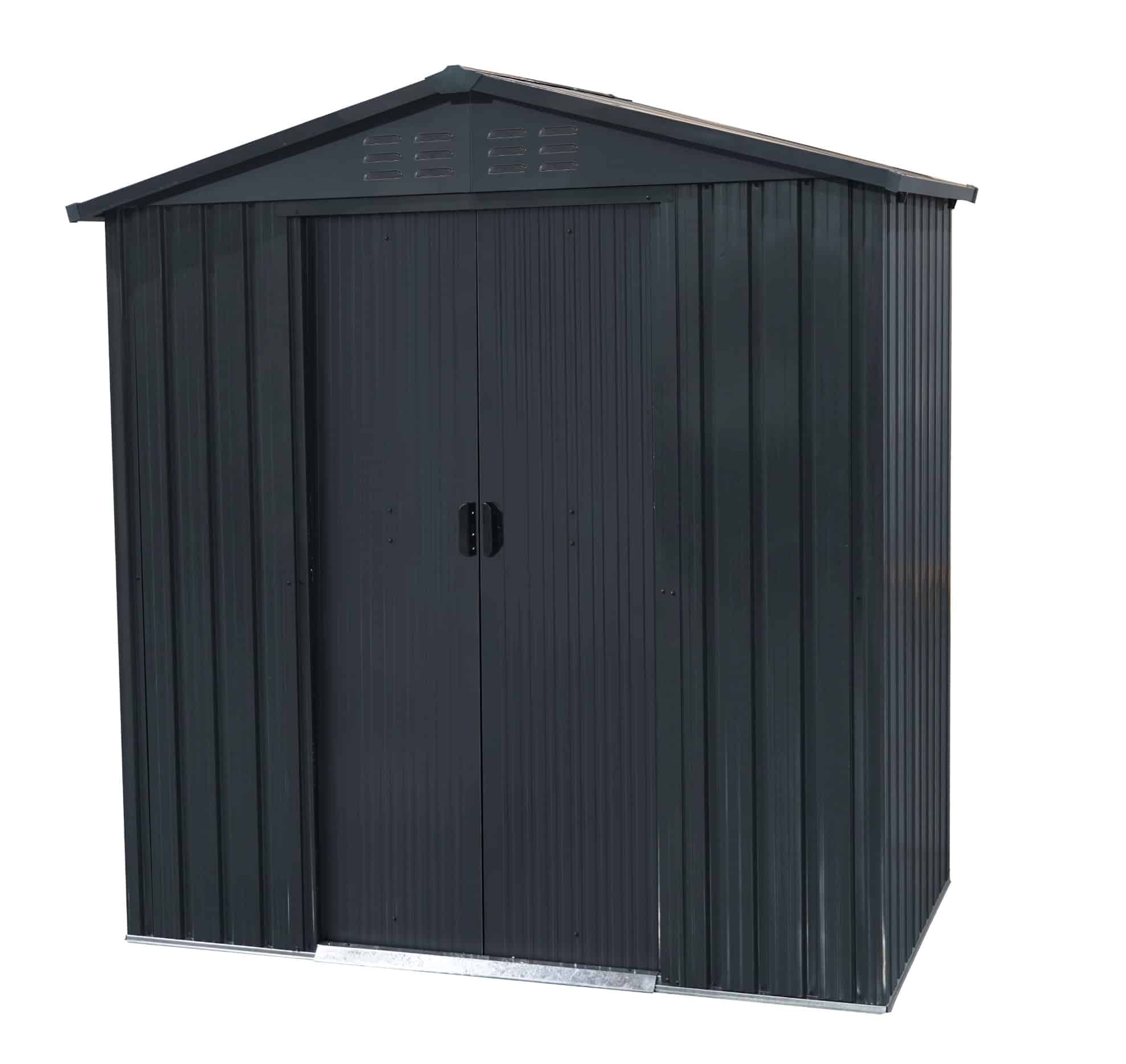 Les atouts de l'abri en acier de 2,10 m² : compact, solide, stylé !