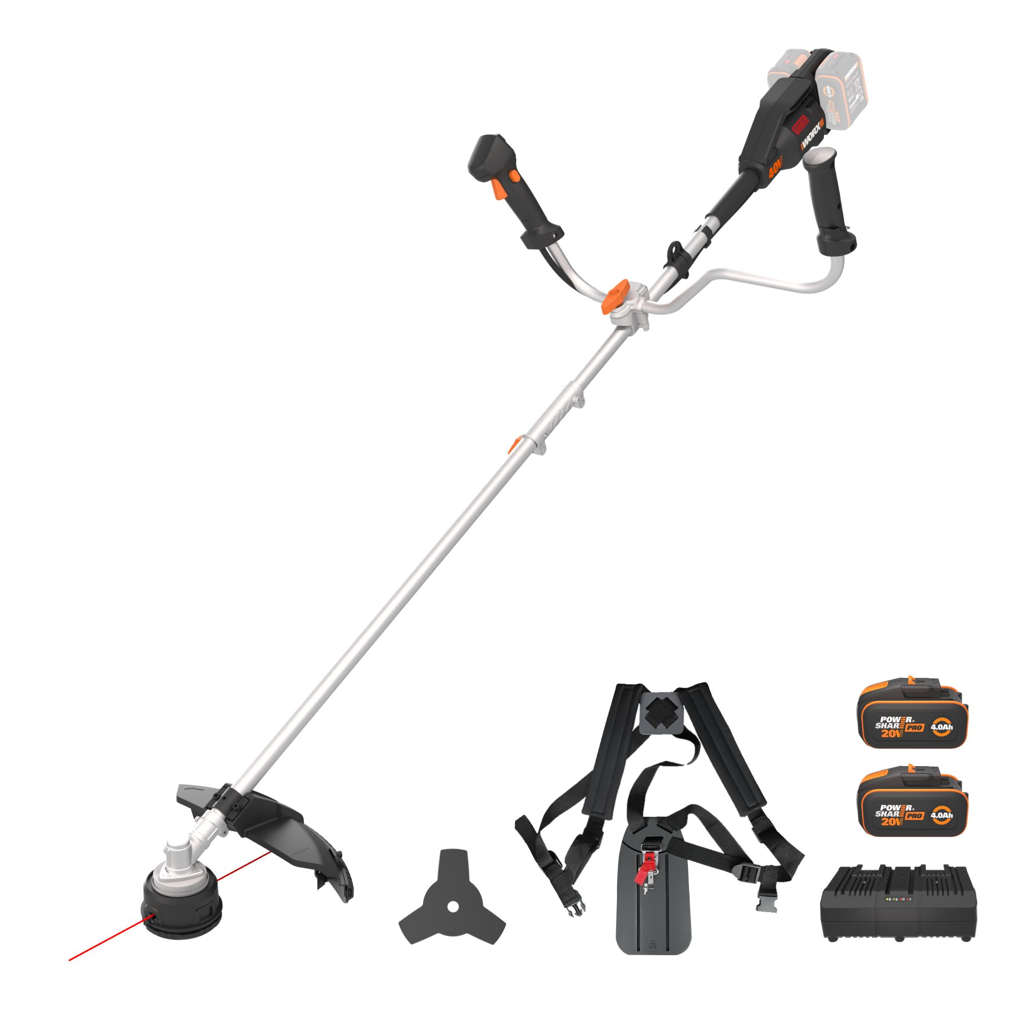 WORX WR147E.9 : la dompteuse high-tech pour espaces verts exigeants